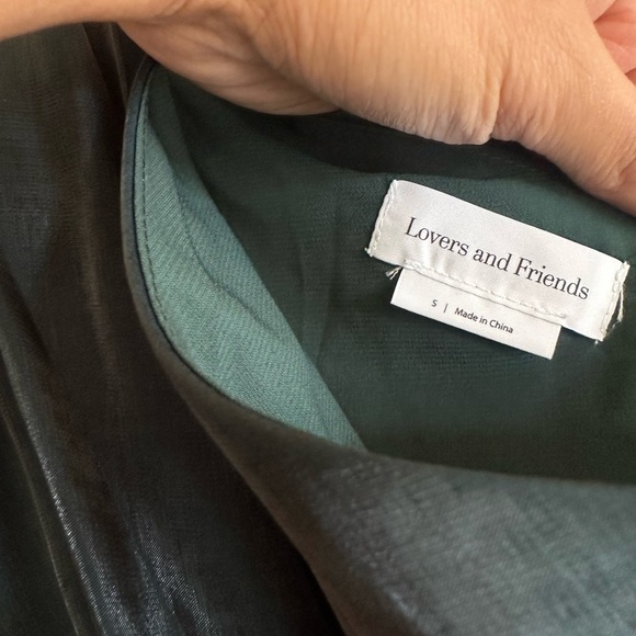 Lovers & Friends Kennedy Mini Dress - Green - Size Small - Picture 5 of 5